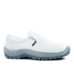 Mocassins de s&eacute;curit&eacute; homme PLUTONE S2 SRC BLANC Tours