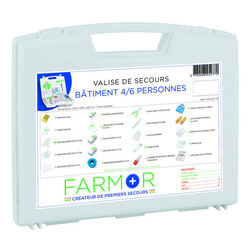 Valise secours BATIMENT 4/6 PERSONNES Tours